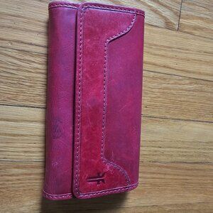 Frye Melissa Red Wallet